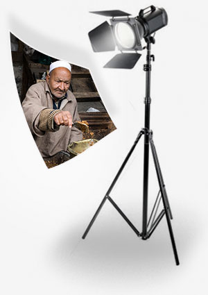 Studio photography at the Photographic Society of Malaysia